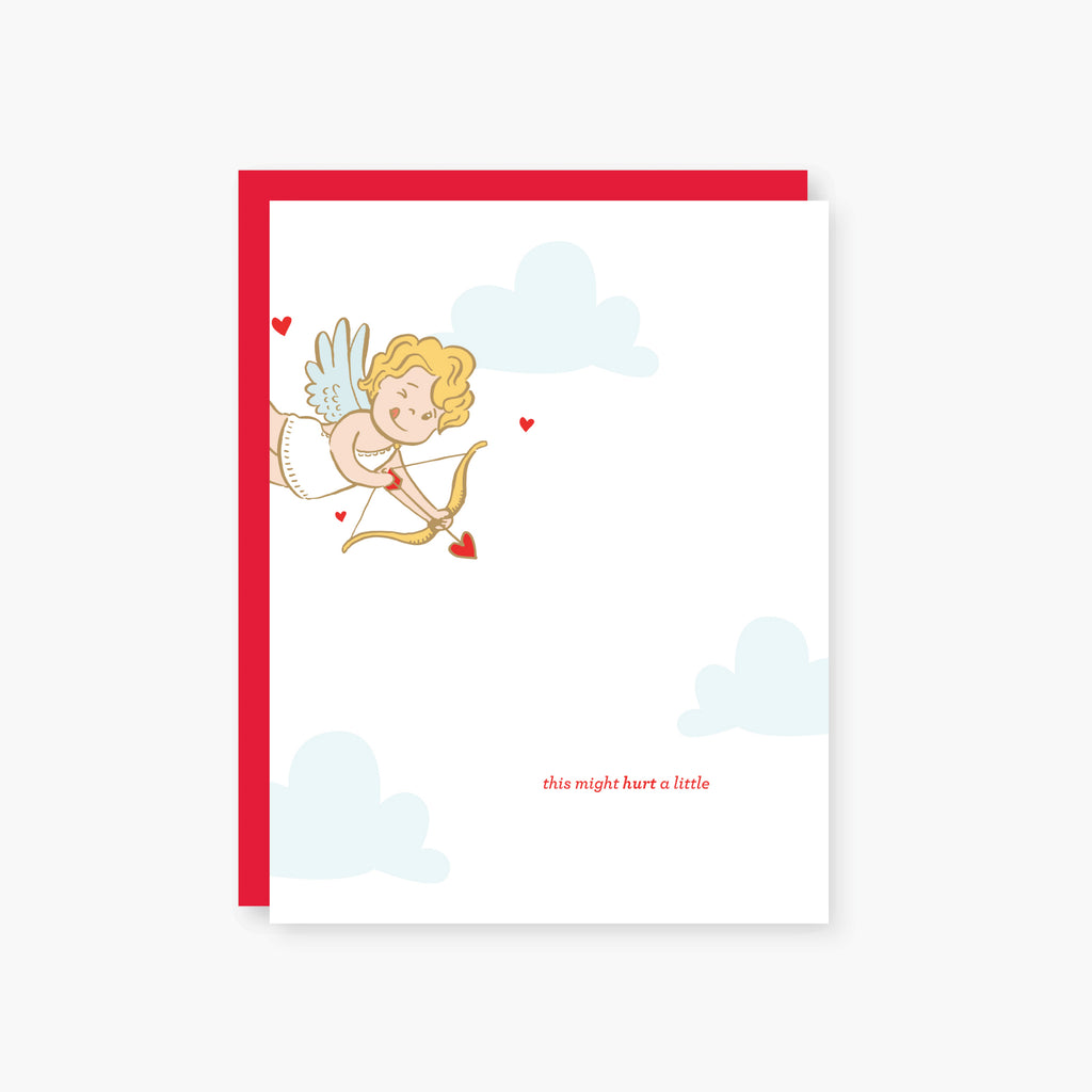 2021 Co. x Holiday Junkie this may hurt a little valentine's day greeting card
