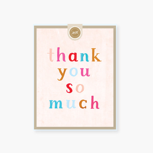 Thank you very much ♡ Thank you very much' Sticker | Spreadshirt