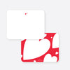 2021 Co. x Holiday Junkie big heart flat notecard set