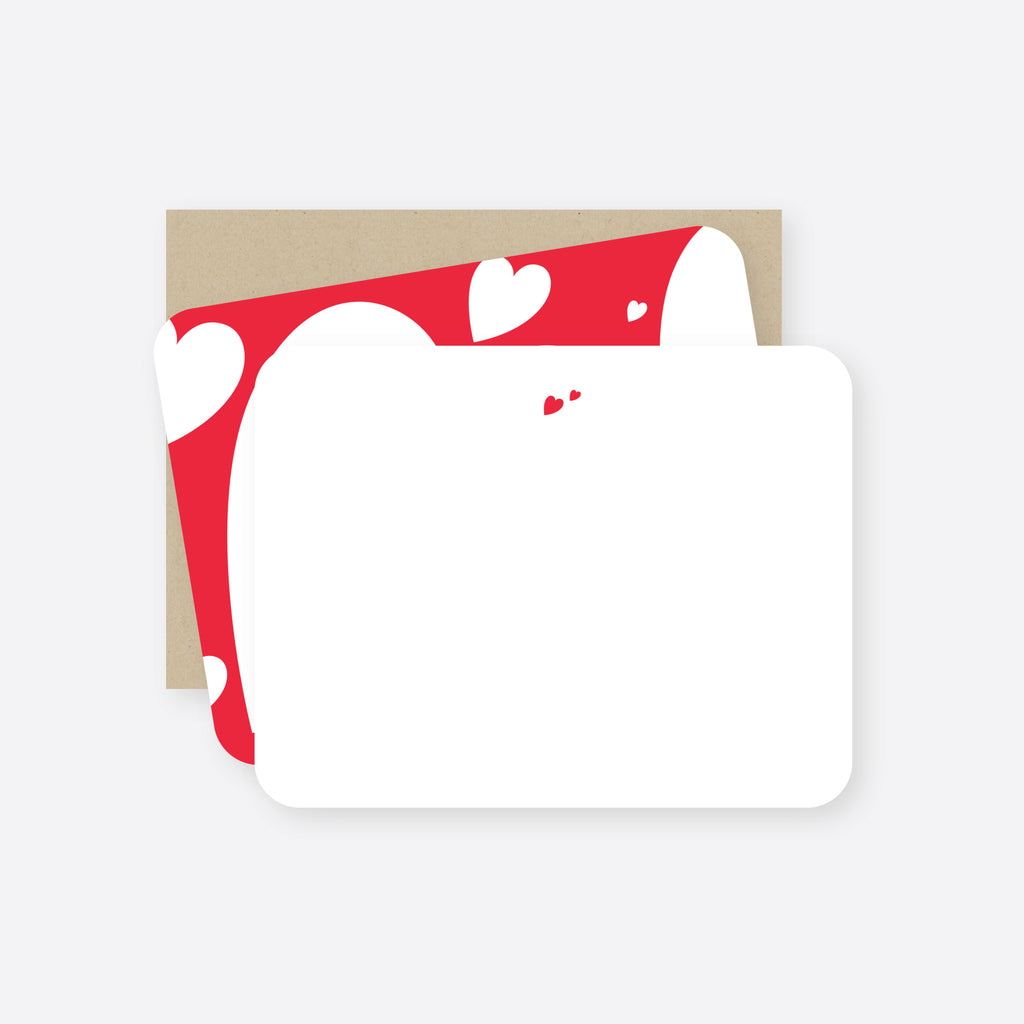2021 Co. x Holiday Junkie big heart flat notecard set