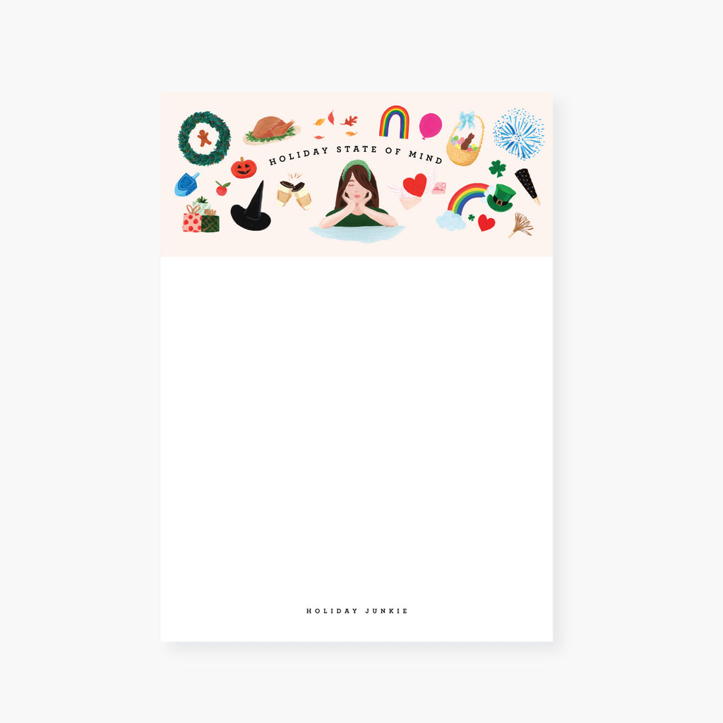 2021 Co. x HJ holiday state of mind chubby note pad