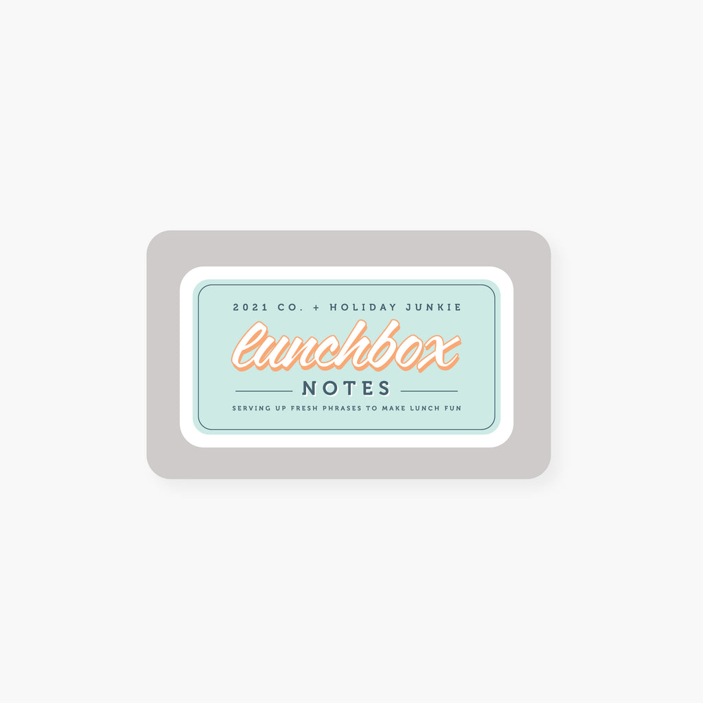 2021 Co. x HJ everyday lunchbox notes set