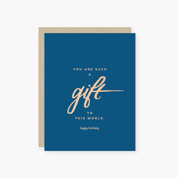 gift to this world