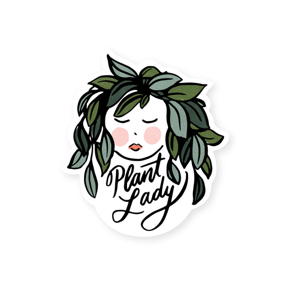 plant lady sticker
