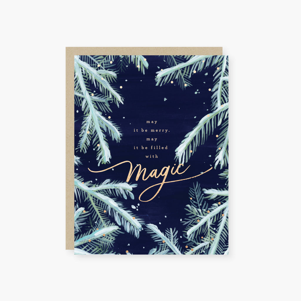 Embrace the Holiday Magic Greeting Card
