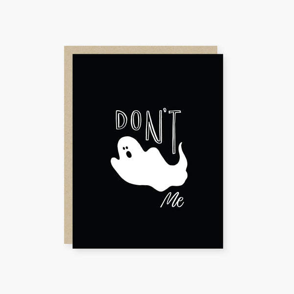 2021 Co. x Holiday Junkie don't ghost me halloween card