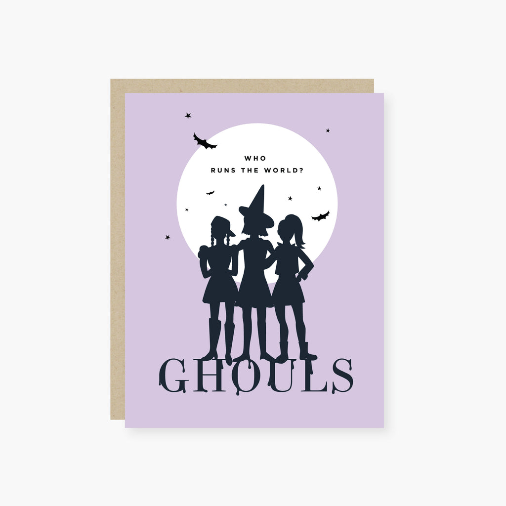 2021 Co. x Holiday Junkie who rules? ghouls halloween card