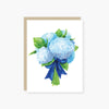 hydrangea blooms boxed card set