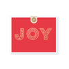 ornate joy holiday card