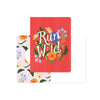 run wild floral pocket journal
