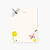 garden friends chubby note pad