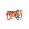 Boston Massachusetts Sticker