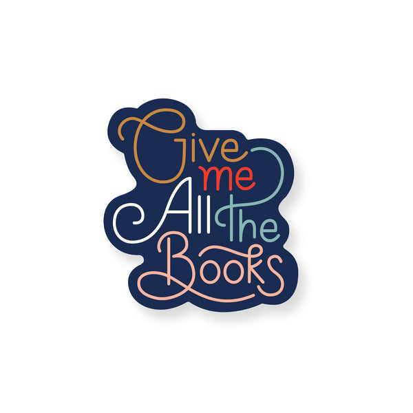 give me all the books sticker