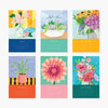 color happy floral 2025 wall calendar