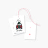 jolly jeep holiday gift tag set