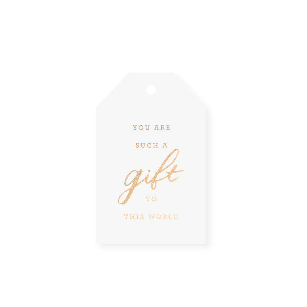 gift to this world gift tag set