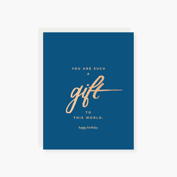 gift to this world