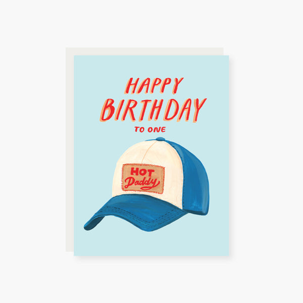 hot daddy birthday card
