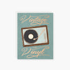 2021 Co. x Holiday Junkie Vintage like Vinyl Birthday Card