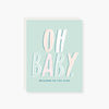 welcome to the club baby card