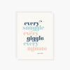 every snuggle every giggle baby card