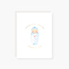 Bundle of Love Blue New Baby Card