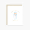 Bundle of Love Blue New Baby Card