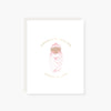 Bundle of Love Pink New Baby Card