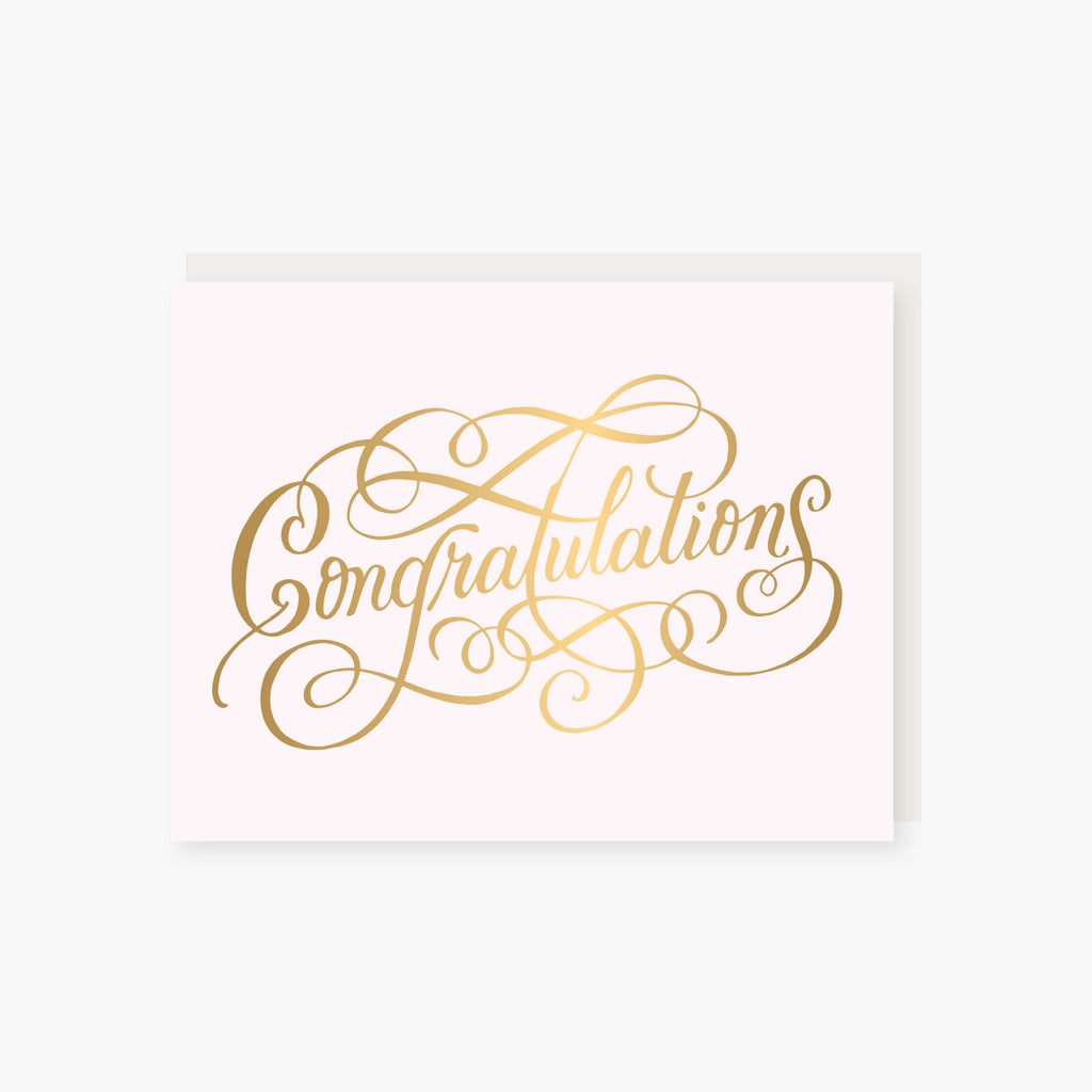 rose gold congratulations