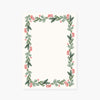 Evergreen Garland Holiday Chubby Notepad