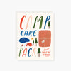 Camp Care Pack greeting card