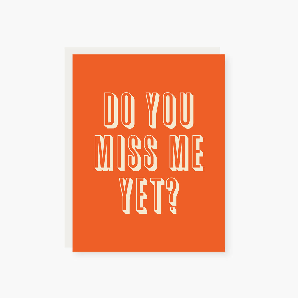 2021 Co. x Holiday Junkie Do you miss me yet? Camp Card