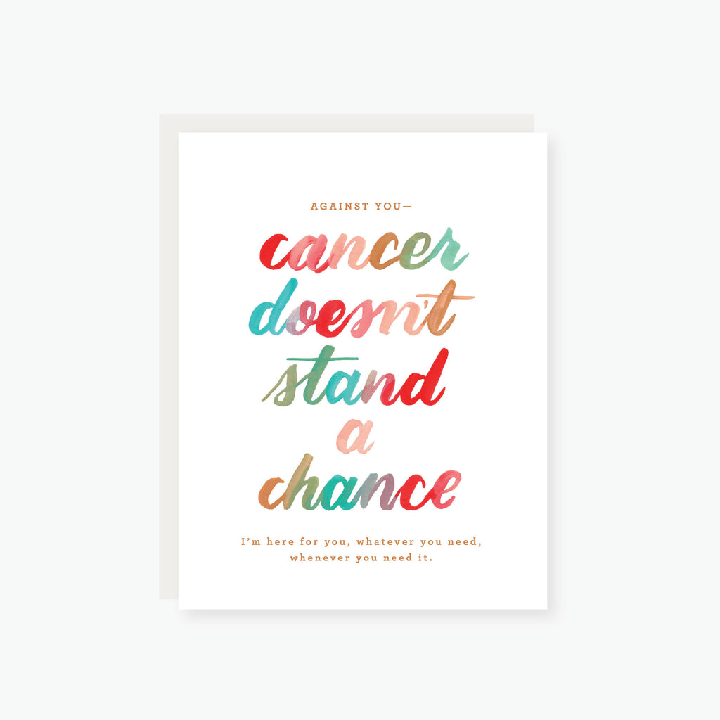 cancer doesn't stand a chance