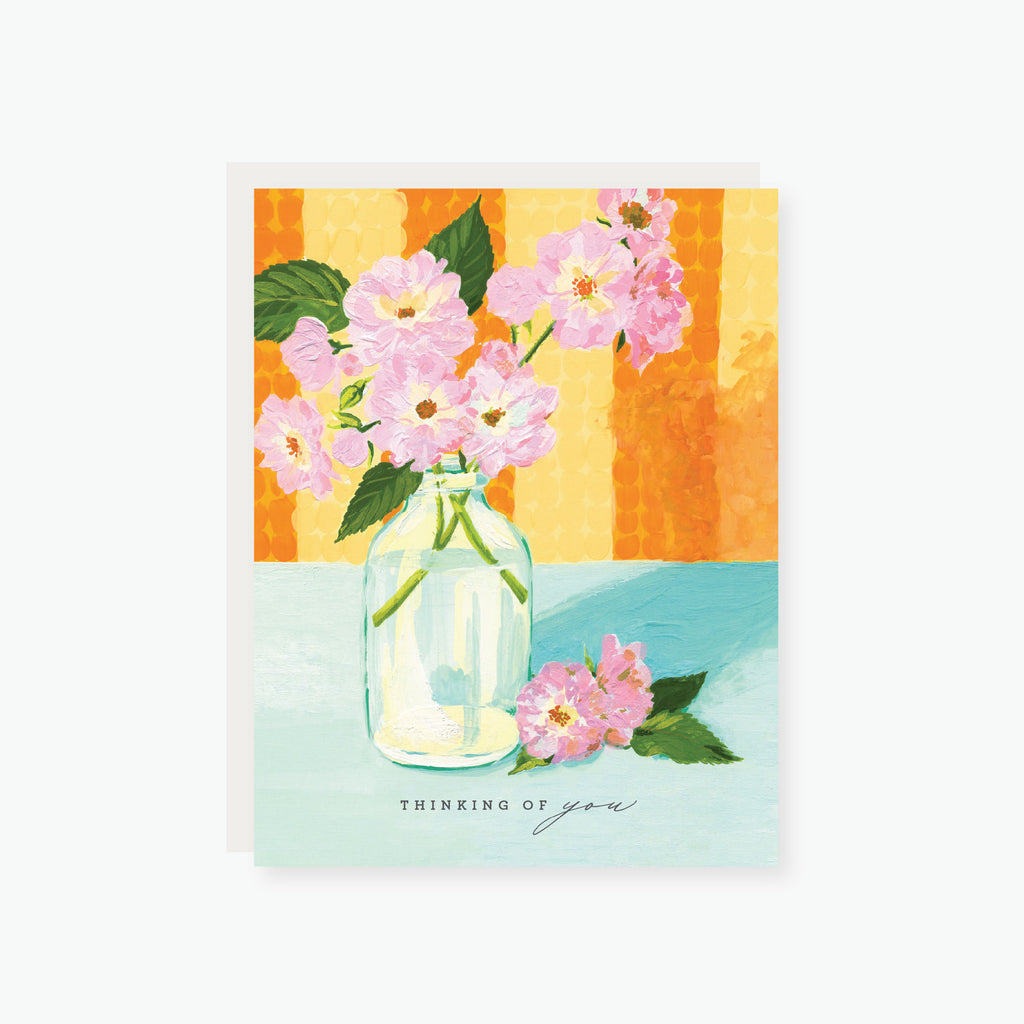 Floral Jar Thinking of you