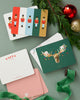 2021 Co. x Holiday Junkie Christmoose Flate Note Card Set