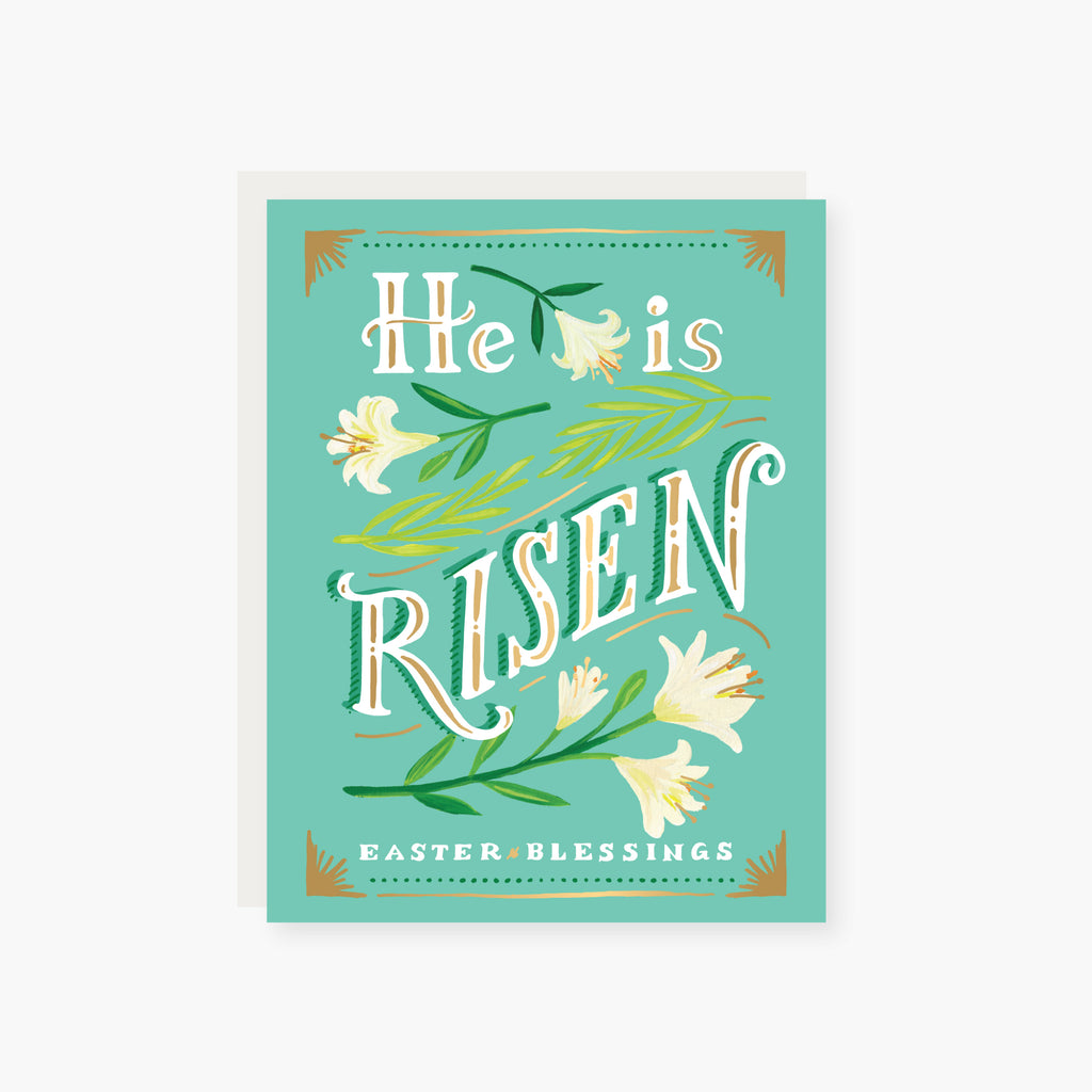 He is Risen Religious Easter Card