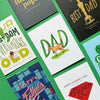 Oscar for best dad in a leading role father's day card