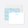 ahoy flat notecard set