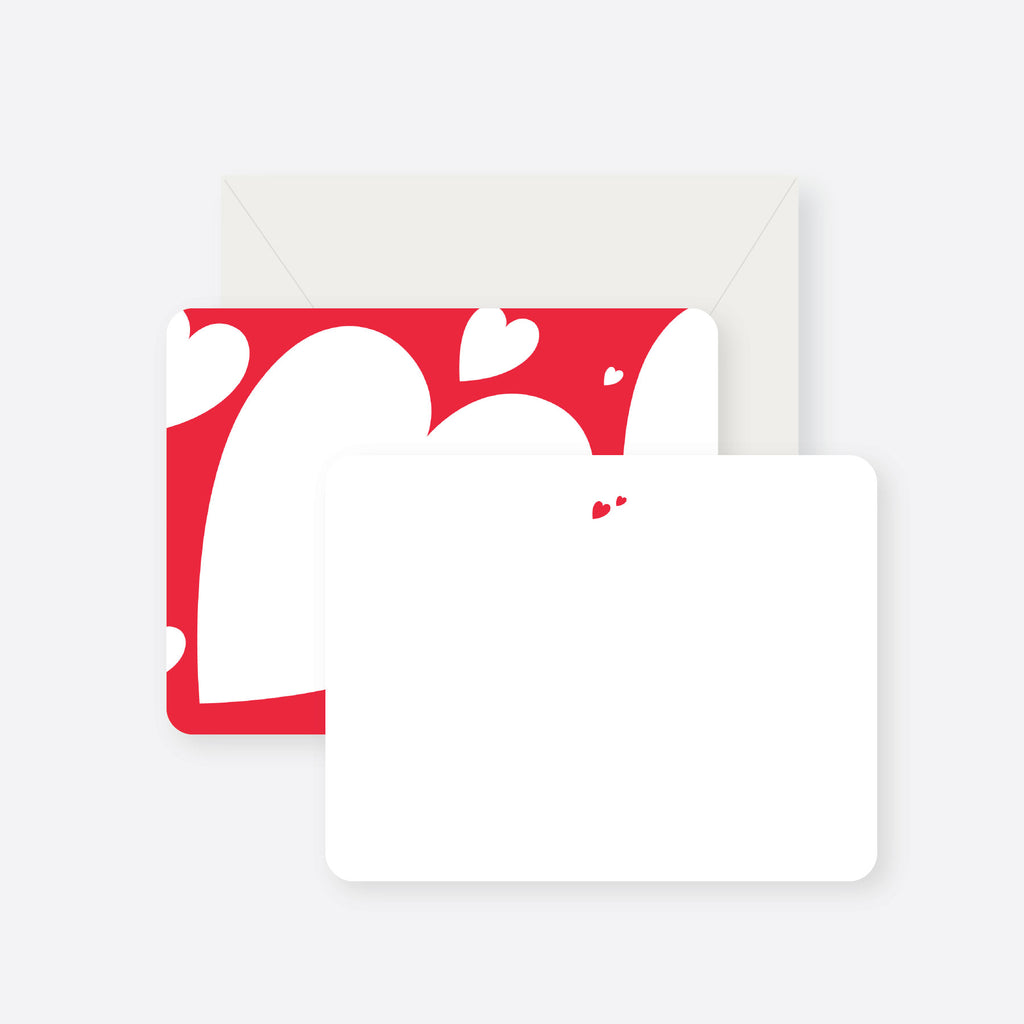 2021 Co. x Holiday Junkie big heart flat notecard set