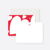 2021 Co. x Holiday Junkie big heart flat notecard set