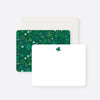 shamrocks notecard set