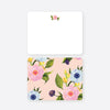 garden floral notecard set