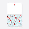 seaside sights flat notecard set