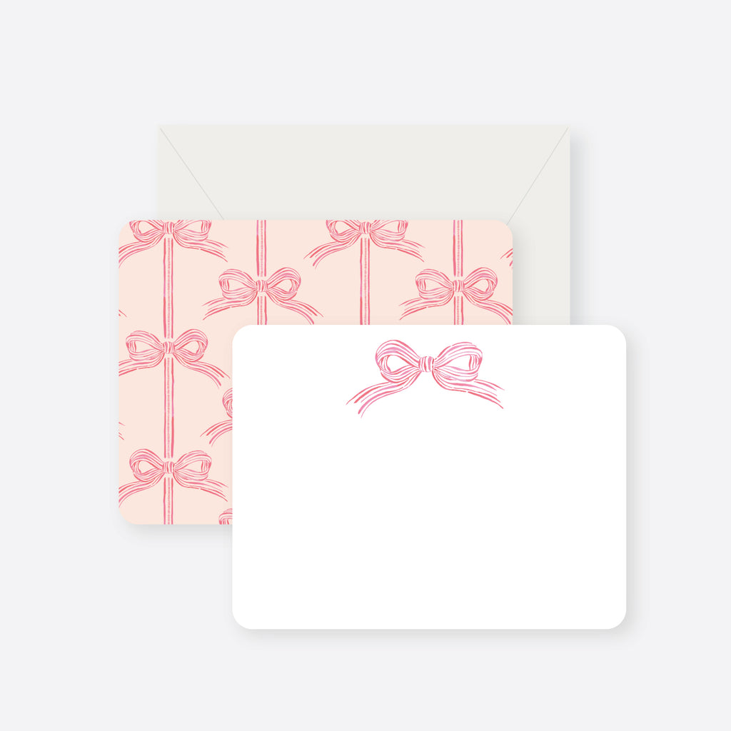 Big Bow Flat Note Cards