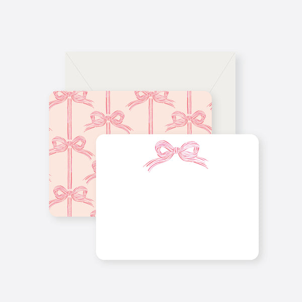 Big Bow Flat Note Cards