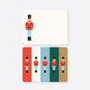 Nutcracker Christmas Flat Note Card Set