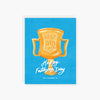 trophy father's day card