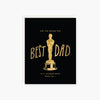 Oscar for best dad in a leading role father's day card