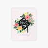 you made it look easy graduation card