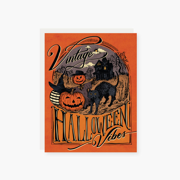 Vintage Halloween Vibes 2021 Co. x Holiday Junkie Halloween Card